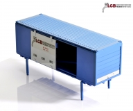 LGB Container - blau - Fertigmodell
