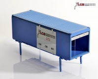 LGB Container - blau - Fertigmodell