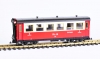 LGB 3064 - rot / beige - 2. Klasse Personenwagen RhB mit Schlu�lichtern